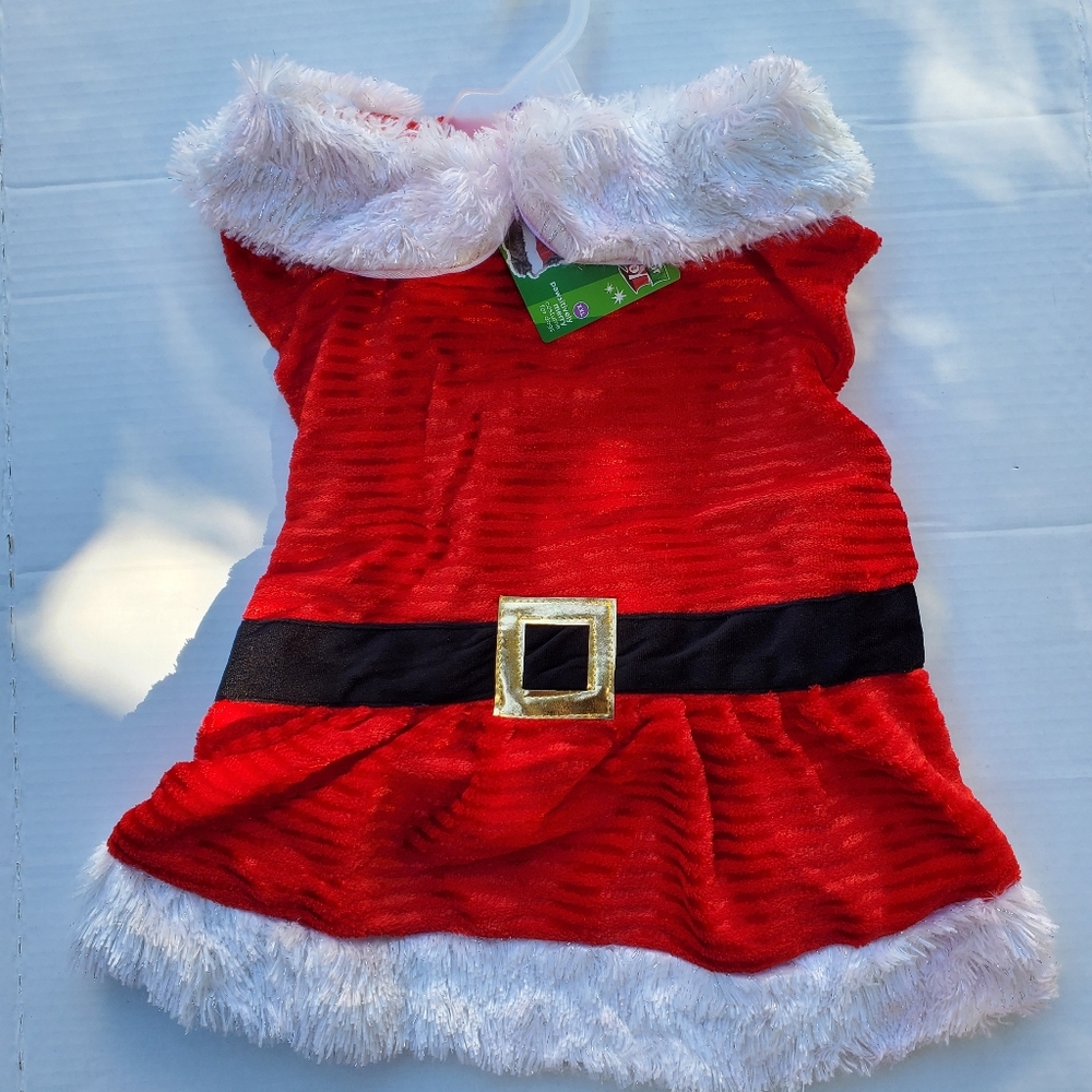 XXL Pawsitively Merry Dog Santa Outfit